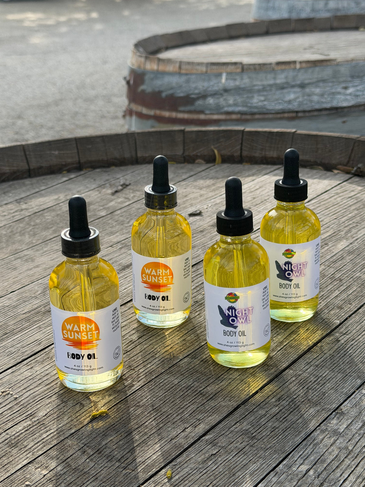 BODY OIL | Warm Sunset Citrus Body Oil - 4 oz
