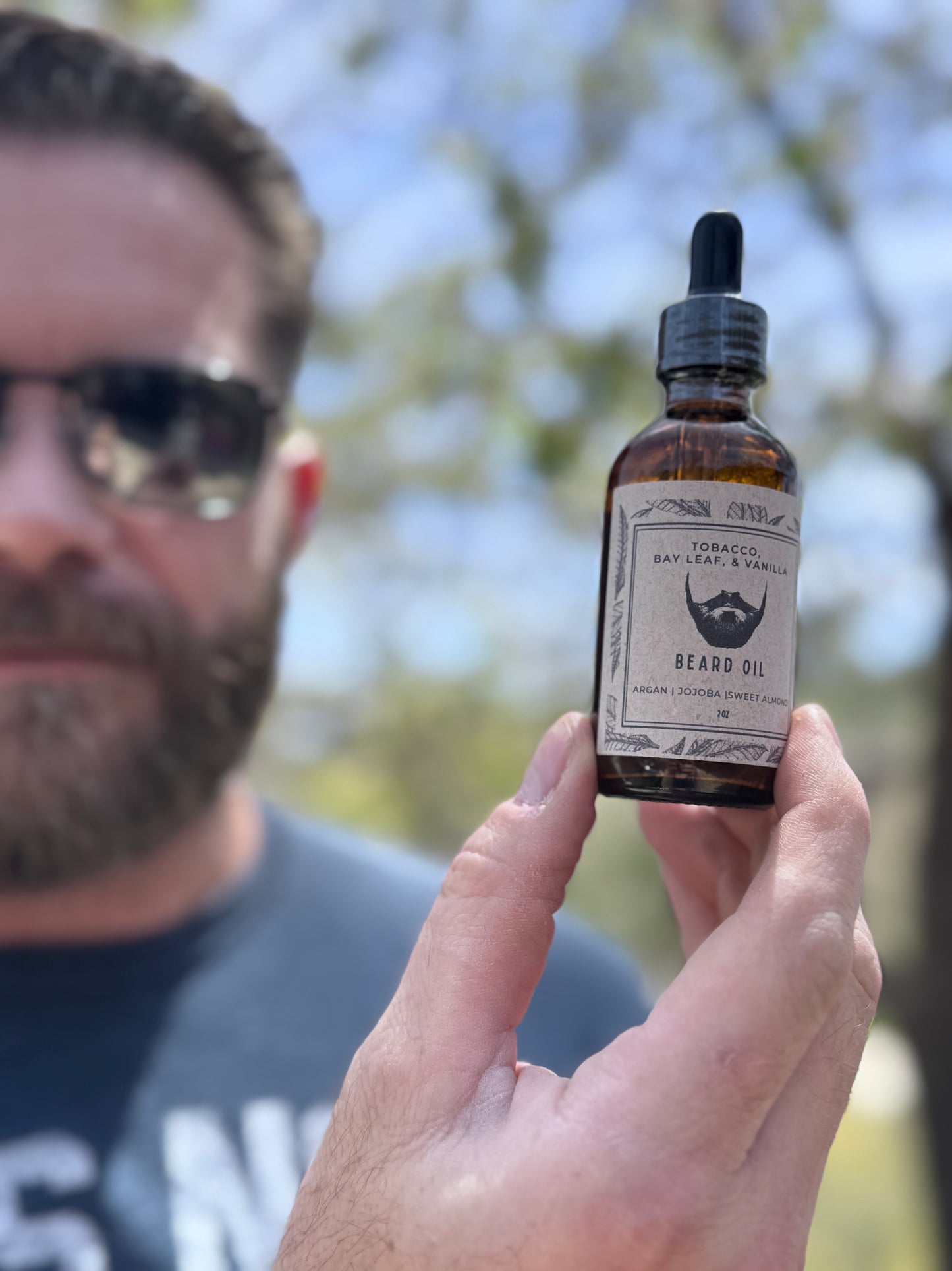 BEARD OIL | tobacco + bay leaf + vanilla