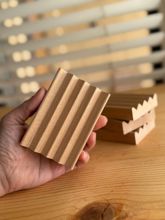 SOAP DISH | natural alder wood soap saver