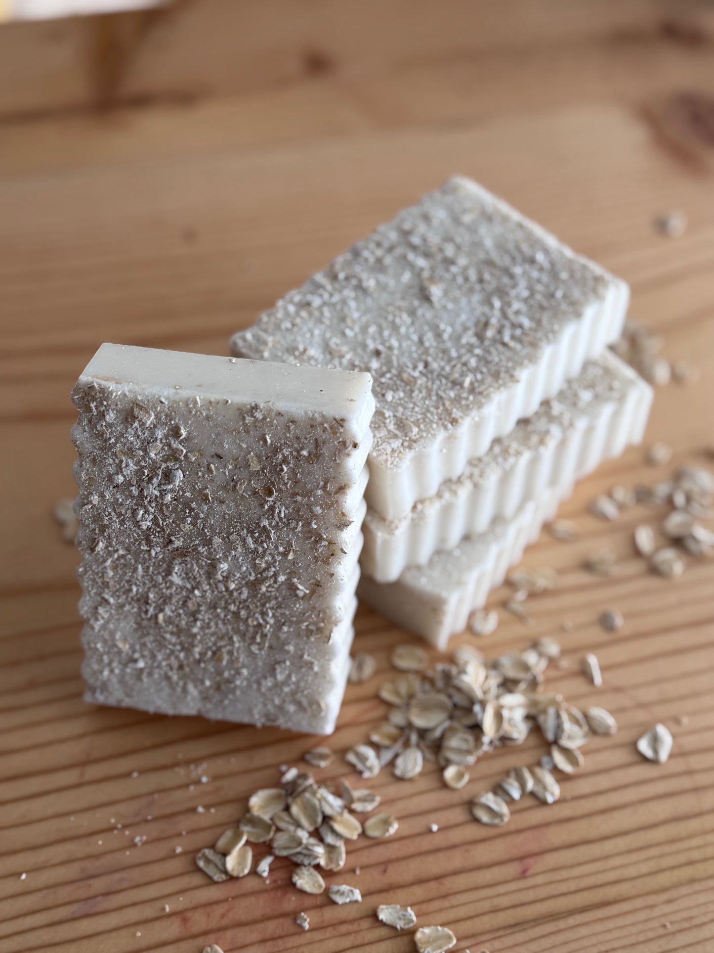 GOATMEAL (UNSCENTED) | oatmeal + honey goat’s milk soap