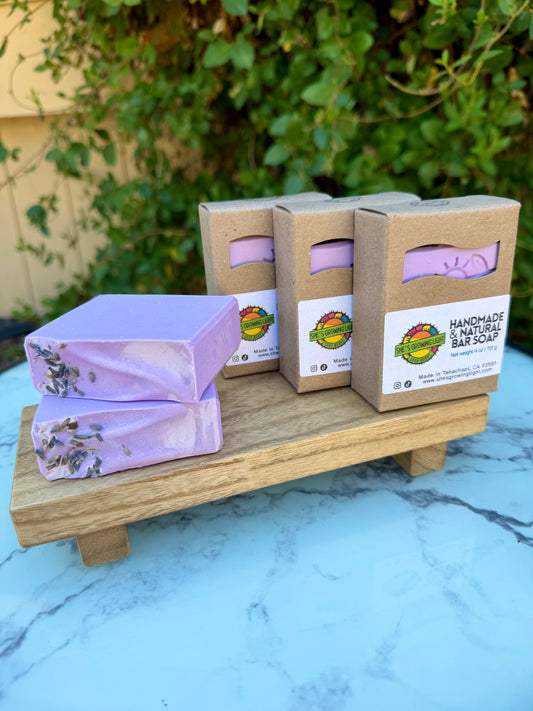 CALM YOUR ... BITS | cold-process shea butter soap