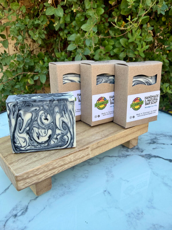 NITTY GRITTY | exfoliating cold-process shea butter soap