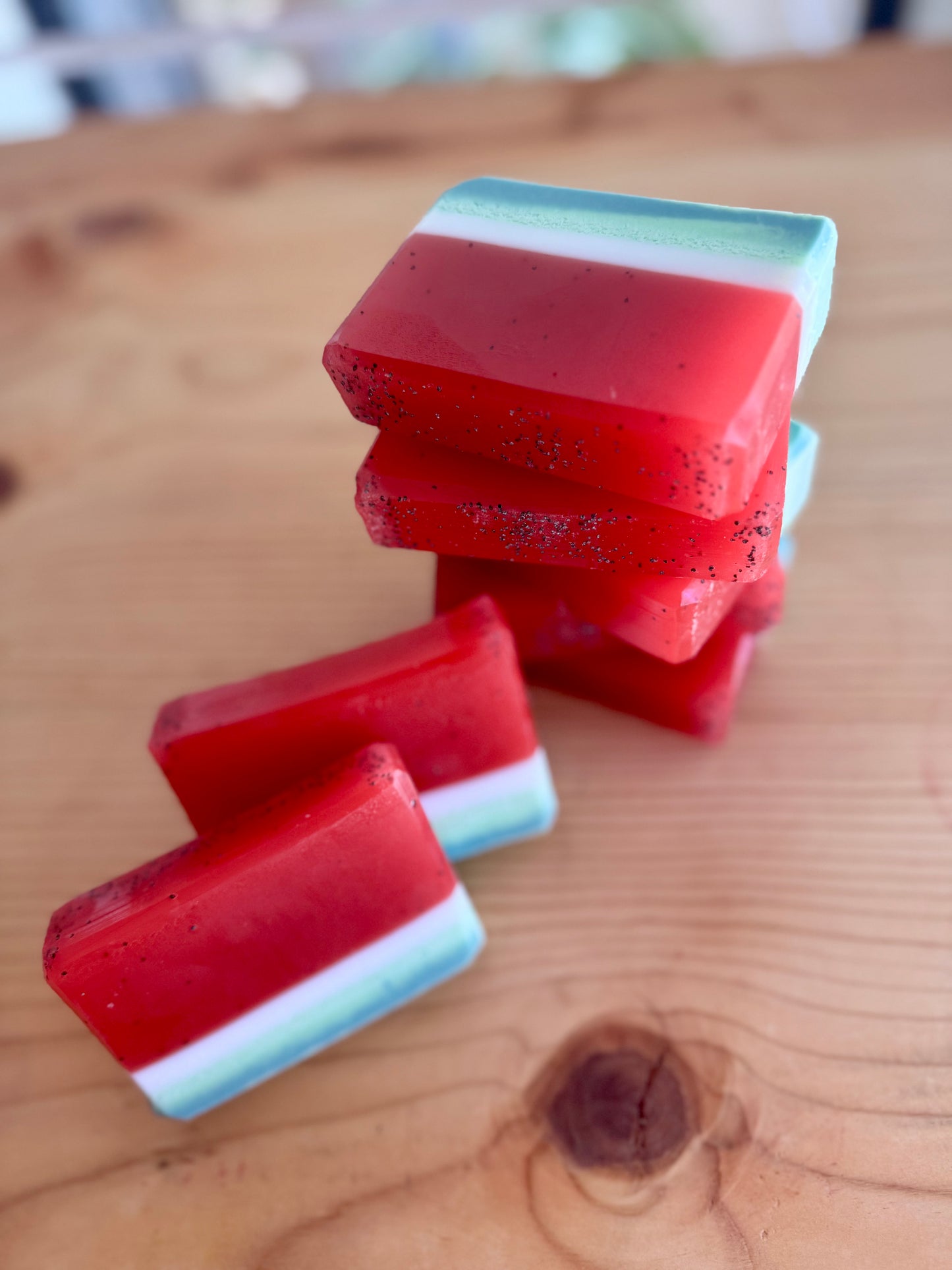 WATERMELON | aloe vera and shea butter soap