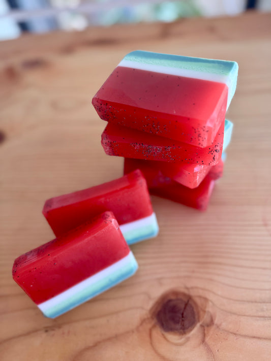 WATERMELON | aloe vera and shea butter soap