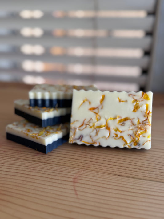 SUMMER | blackberry + honeysuckle goat’s milk soap