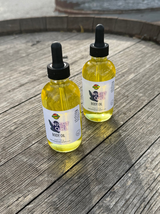 BODY OIL | Night Owl Lavender Body Oil - 4 oz