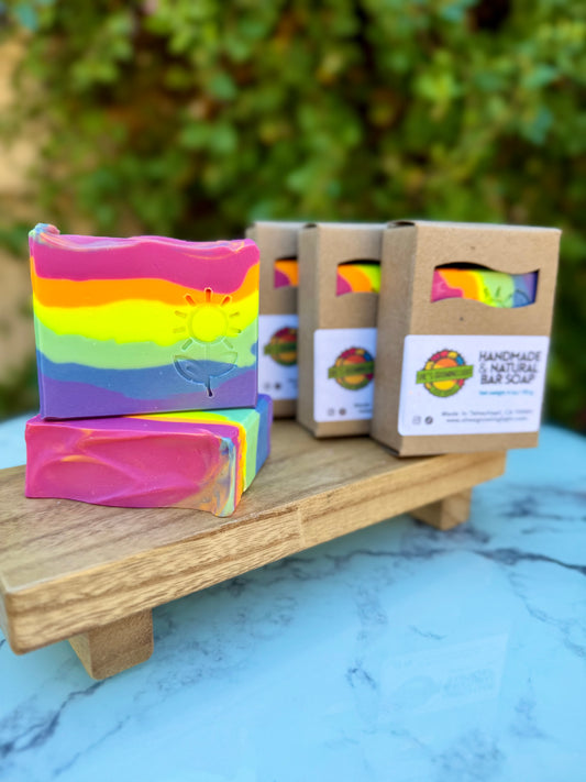 BRIGHT SIDE | cold-process shea butter soap