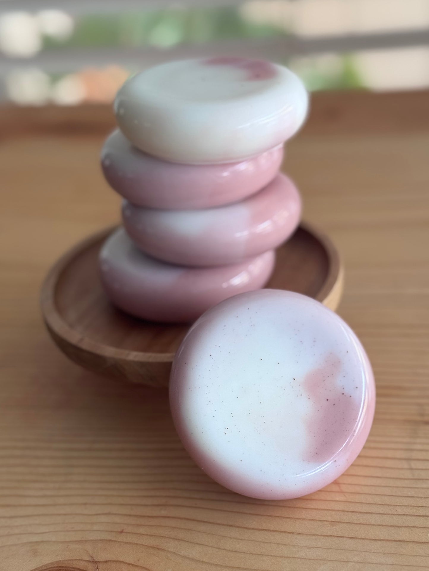 CLARITY FACIAL BAR | pink kaolin clay + rose goat’s milk soap