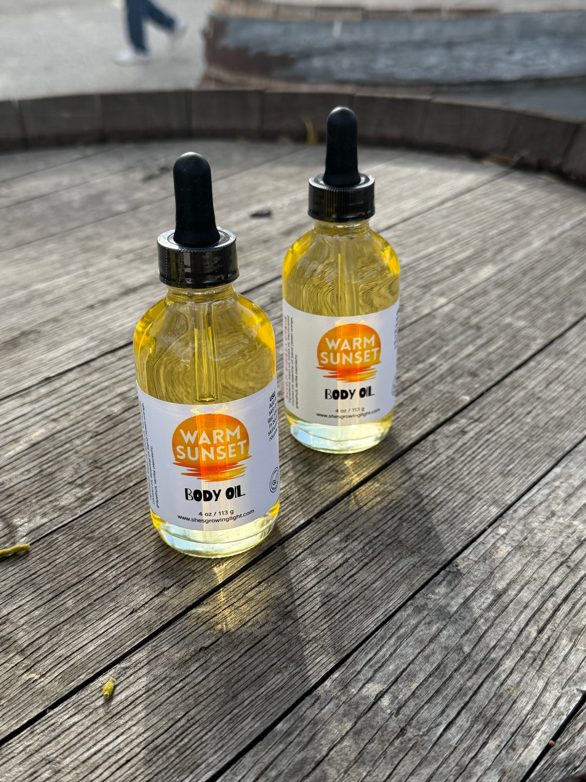 BODY OIL | Warm Sunset Citrus Body Oil - 4 oz
