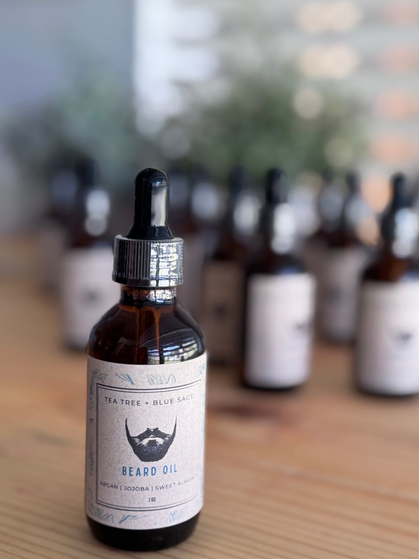 BEARD OIL | blue sage + tea tree
