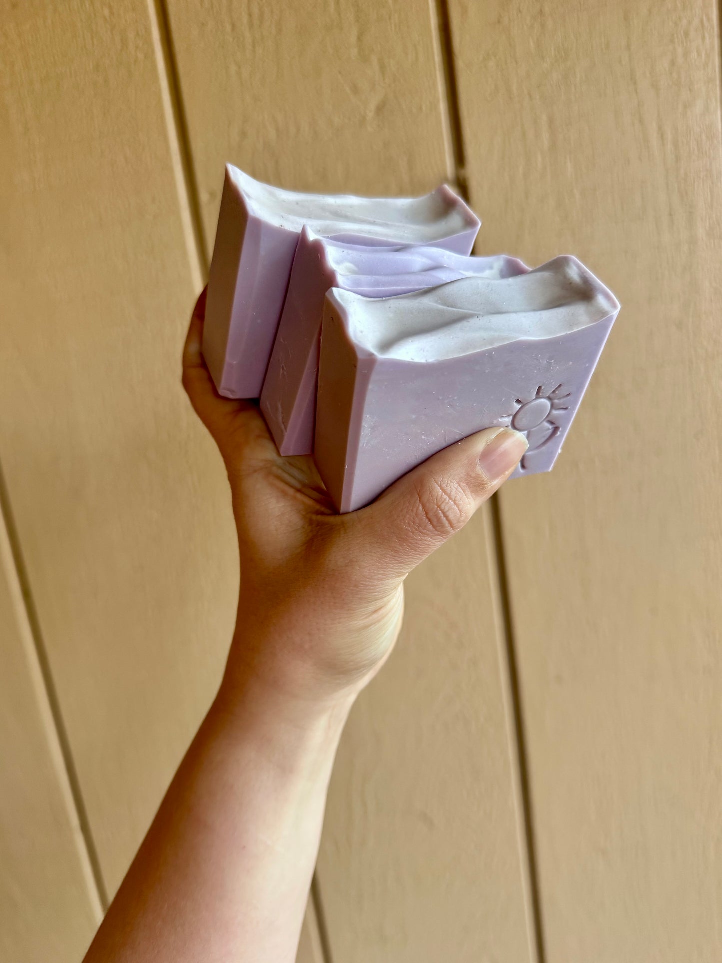 EVENING VIOLET | cold-process shea butter soap