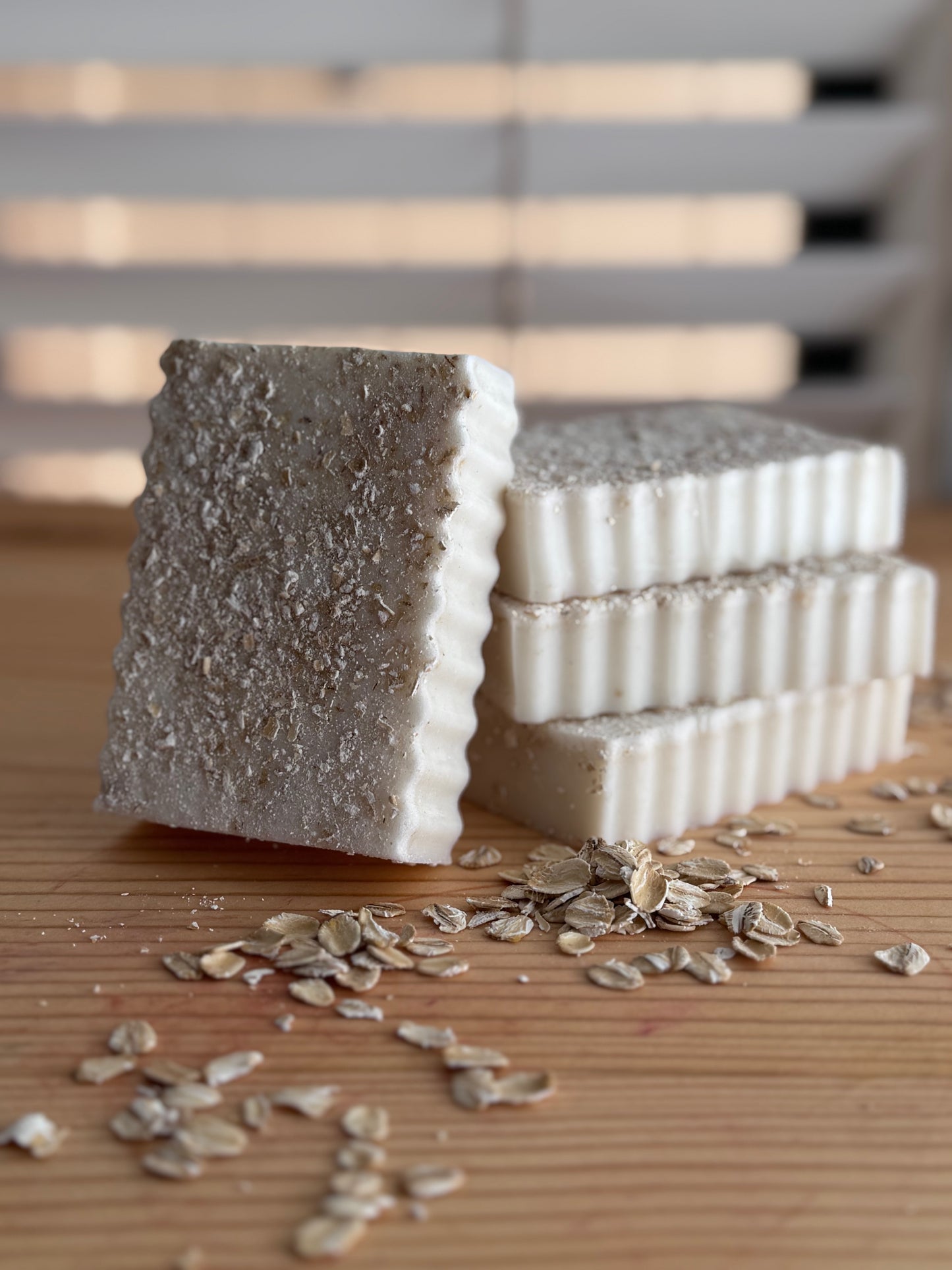 GOATMEAL (UNSCENTED) | oatmeal + honey goat’s milk soap