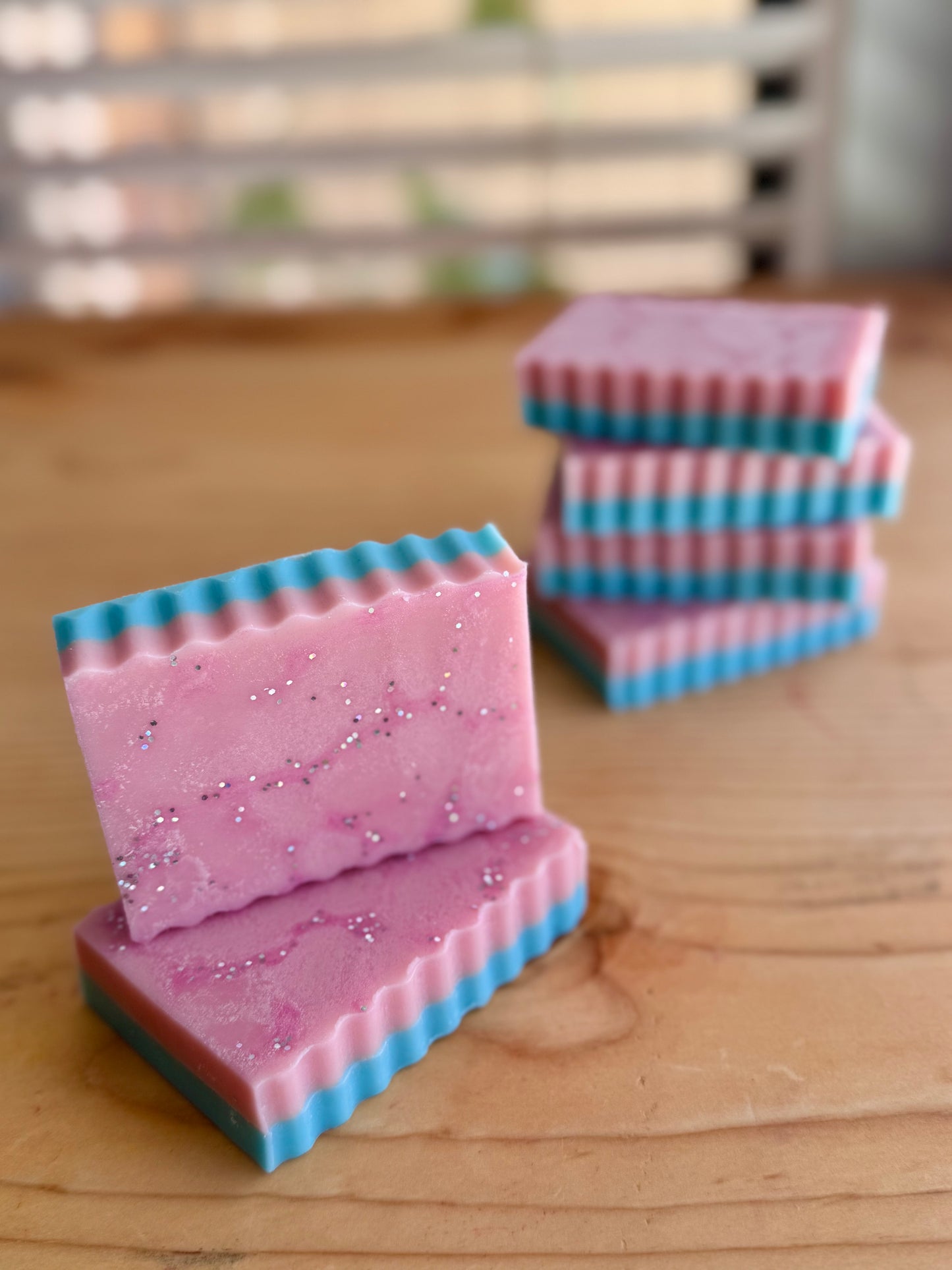COTTON CANDY | vanilla, grapefruit, orange, benzoin goat’s milk soap