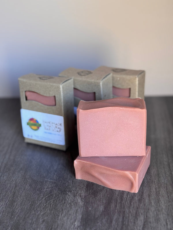 SUN-KISSED APPLES | cold-process shea butter soap