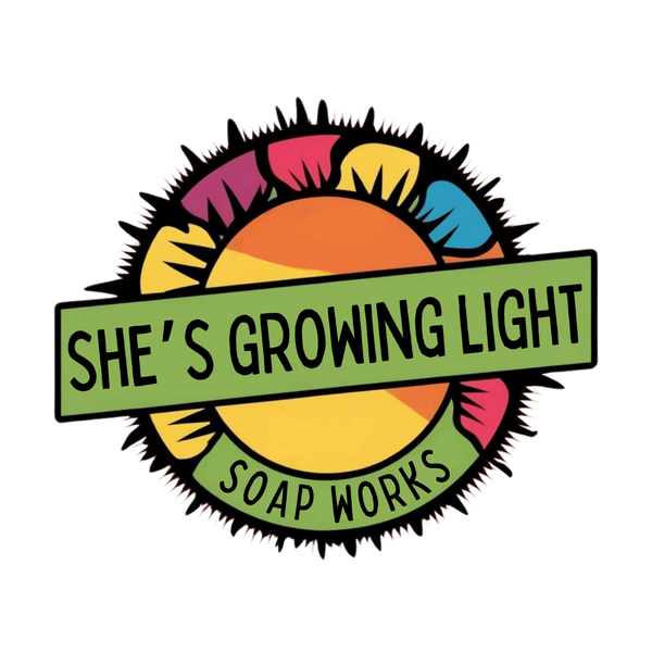 she's growing light